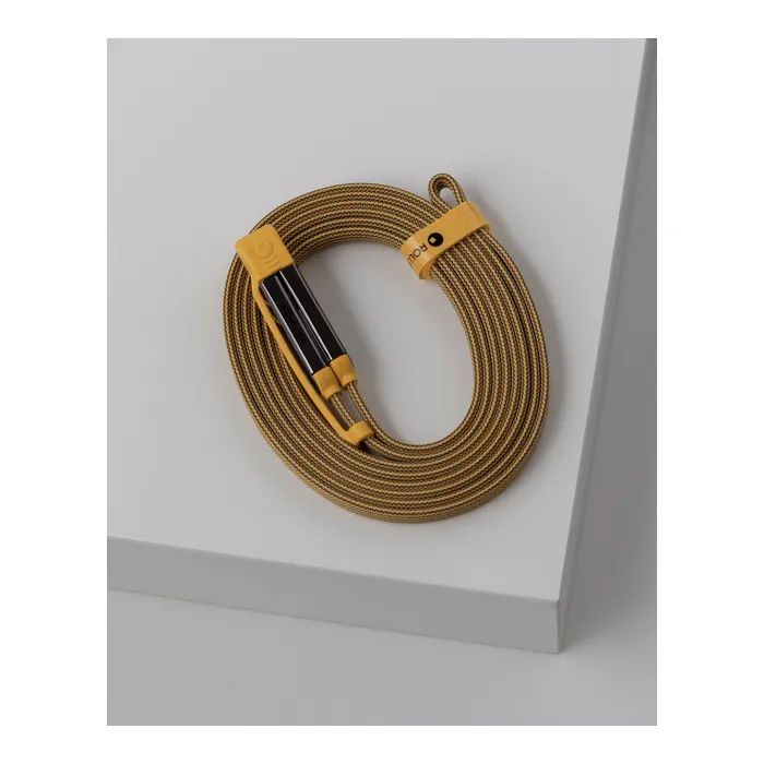 Дата кабель 6in1 inCharge XL 2.0m yellow Rolling Square (XLM03R) зображення 8