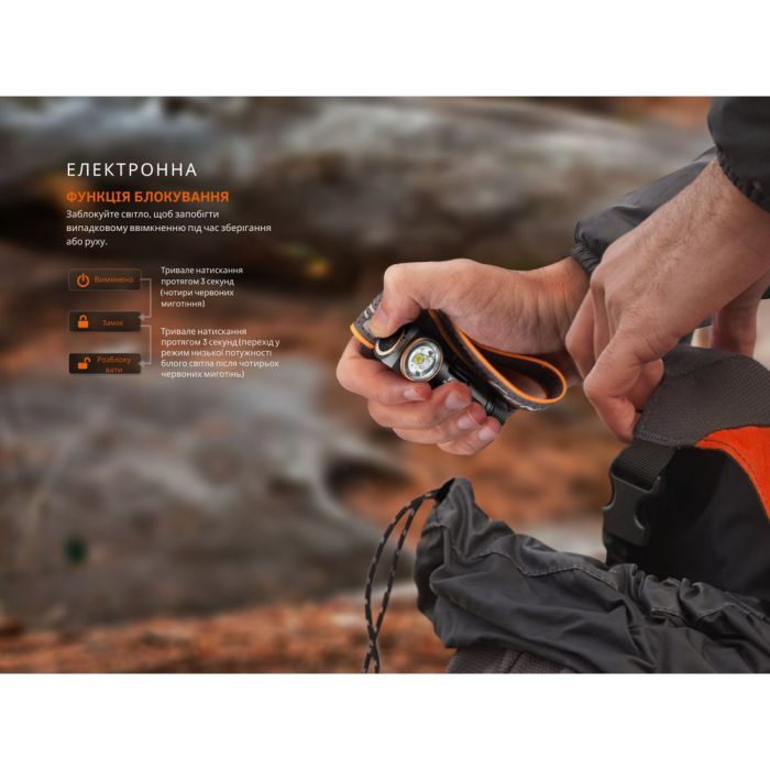 Фонарь Fenix HM23 V2.0 з червоним світлом (HM23V20) изображение 12