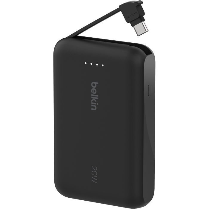 Батарея универсальная Belkin 10000mAh, 20W, USB-C, Black (BPB021HQBK) изображение 4