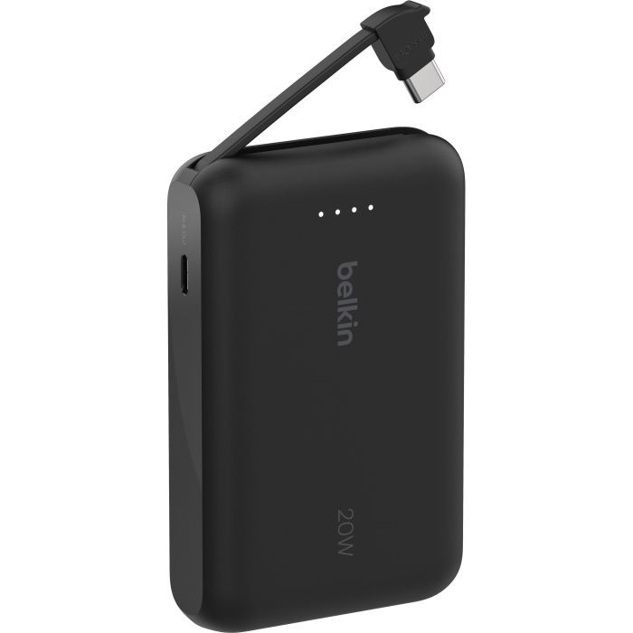 Батарея универсальная Belkin 10000mAh, 20W, USB-C, Black (BPB021HQBK) изображение 5