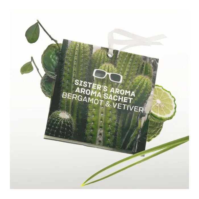 Ароматичне саше Sister's Aroma Bergamot & Vetiver 15 г (4820227785940)