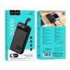 Батарея универсальная HOCO 30000mAh Element PD/20W, QC/22.5W, LED Lamp, Black (J123B / 714735) изображение 5