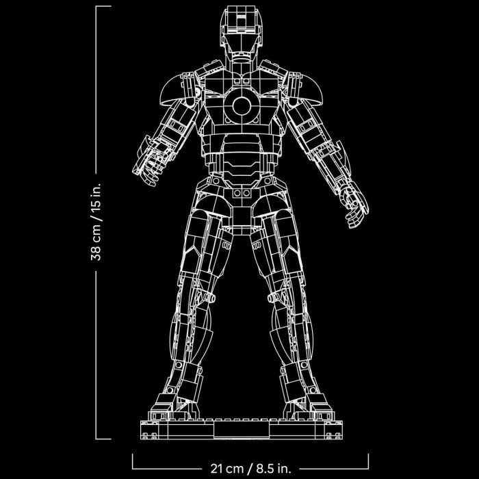 Конструктор LEGO Super Heroes Железный Человек в броне Mark 3. Коллекционный набор (76344) изображение 6