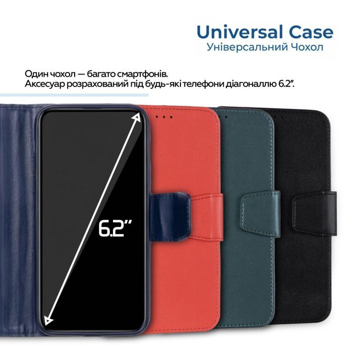 Чехол для мобильного телефона XoKo Book Universal Smartphone 6.0-6.2" Blue (XK-UNCS-BL62) изображение 8