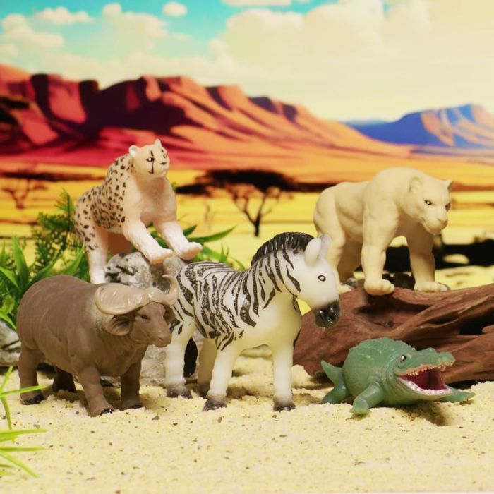 Антистресс #sbabam Стретч-игрушка Часовые саванны сюрприз (101/CN24) изображение 3