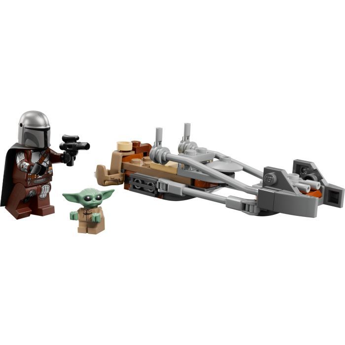 Конструктор LEGO Star Wars Скоростной мотоцикл Мандалорца и Грогу (75436) изображение 2