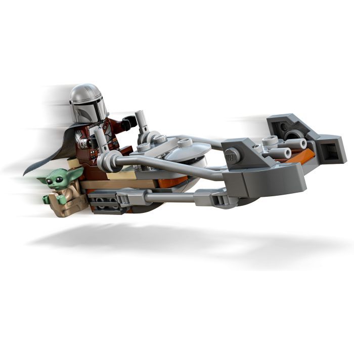 Конструктор LEGO Star Wars Скоростной мотоцикл Мандалорца и Грогу (75436) изображение 4