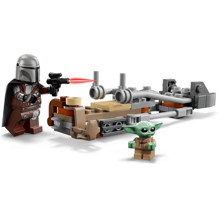 Конструктор LEGO Star Wars Скоростной мотоцикл Мандалорца и Грогу (75436) изображение 6