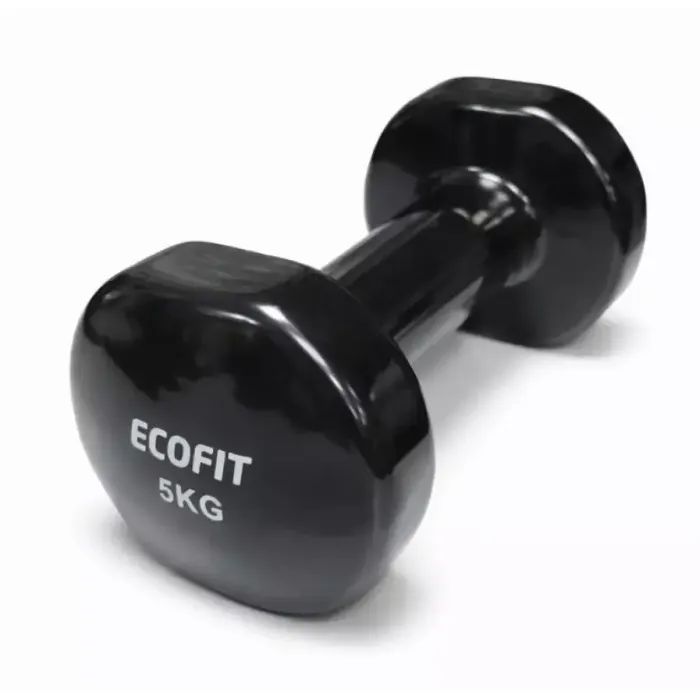 Гантель Ecofit MD2025 з вініловим покриттям 5 кг (K00026988)