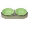 Посуда для кошек Me&Pet Миска двойная зеленая (NMP28-2)