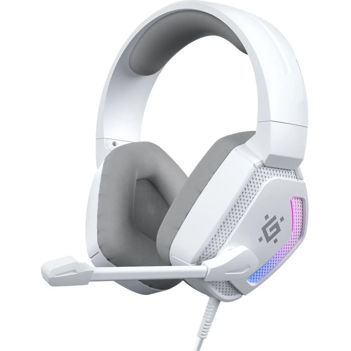 Наушники Defender Espanto RGB USB White (62470)