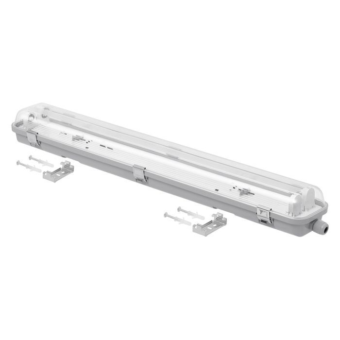 Світильник Delux PC7 LED IP65_G13 метал. клипсы без ламп (90024302)