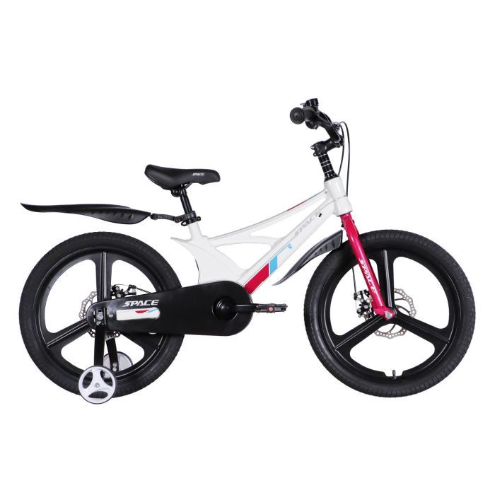 Велосипед Space 20" KID STAR DD рама-11" MG 2026 рожевий з білим (OPS-SK-20-047)