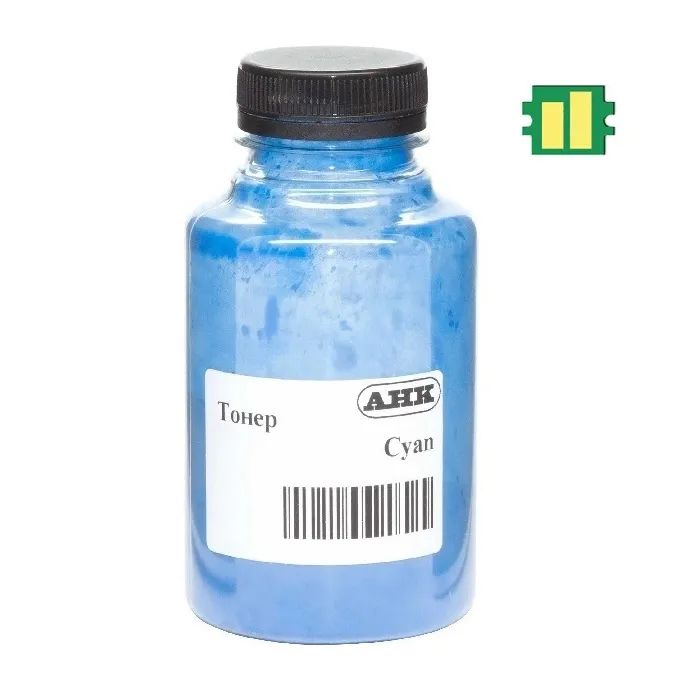 Тонер Kyocera Ecosys M8130cidn/M8124cidn, TK-8115 180г Cyan chip АНК (50000750)