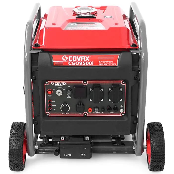 Генератор COVAX инверторный CGO9500i, 7.5kW, 220V, 50Hz, DC12V, бак 7L, 35kg (CGO9500i) изображение 3