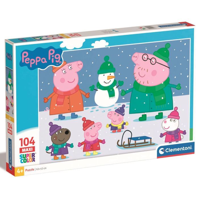 Пазл Clementoni Maxi Peppa Pig 104 элемента (23752)