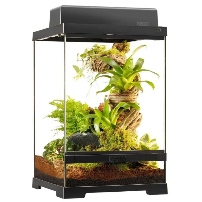 Террариум ExoTerra для экзотических животных Pro Terrarium стеклянный 30x30x45 см (15561244015)