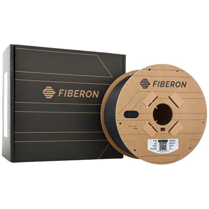 Пластик для 3D-принтера Polymaker Fiberon PA612-CF15 1,75mm 3kg BLACK (FG07002) зображення 4