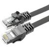 Патч-корд 15м UTP cat 6 RJ45 TopSpeed Ethernet Flat Cable Black Essager (EXCWXB-JSE01)