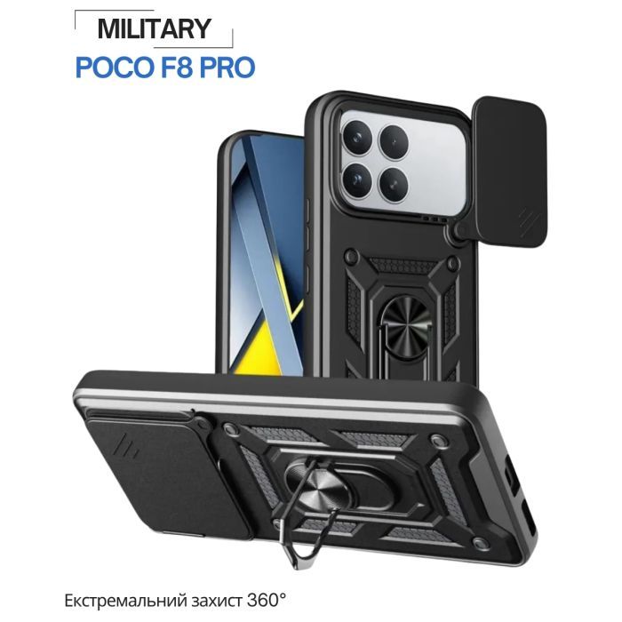 Чохол до мобільного телефона BeCover Military Poco F8 Pro Blue (715403) зображення 6
