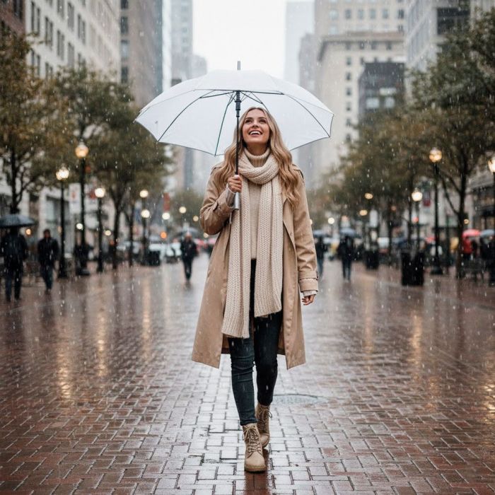 Зонт Perletti Reflecting тростина, з системою антивітер, чорна (P96014-01) изображение 8