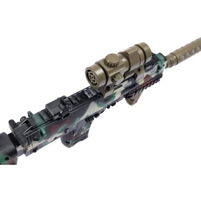 Игрушечное оружие ZIPP Toys Автомат светло-звуковой Изящный тигр Камуфляж (810M) изображение 4