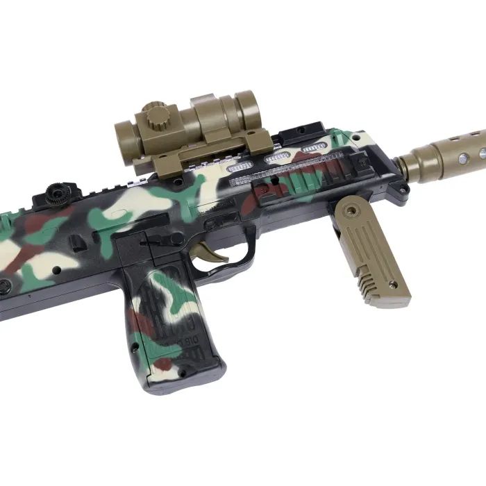 Игрушечное оружие ZIPP Toys Автомат светло-звуковой Изящный тигр Камуфляж (810M) изображение 5