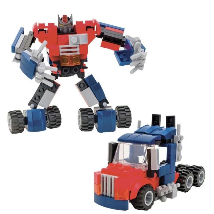 Конструктор Cubix Traxfigure 2-в-1, красный/синий (39727/2) изображение 2