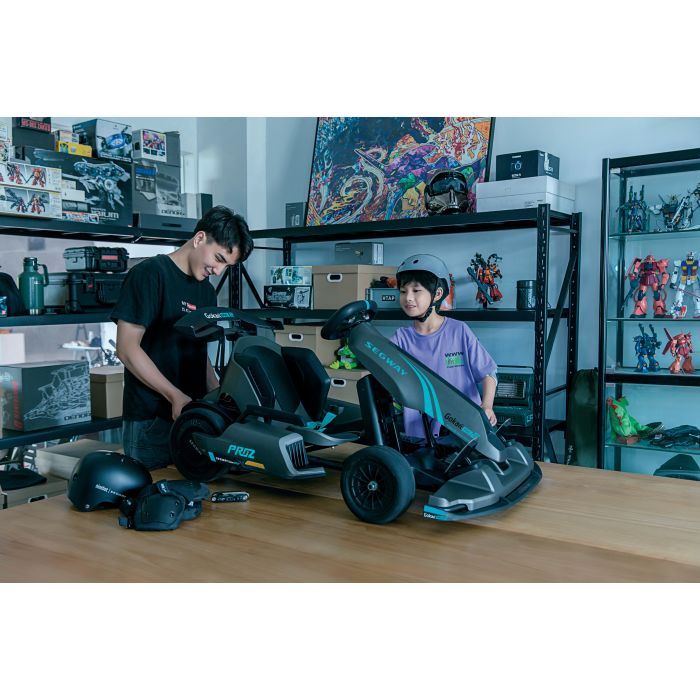 Электроскутер Segway Карт Ninebot GoKart PRO 2, сіро-блакитний (AA.04.04.01.0004) изображение 12