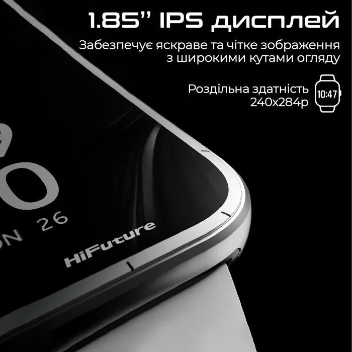 Смарт-годинник HiFuture zone3.black зображення 2