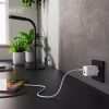 Зарядное устройство Digitus 1xUSB-C + 1xUSB PD45W GaN white (DA-10302) изображение 7
