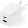 Зарядное устройство Digitus 1xUSB-C + 1xUSB PD45W GaN white (DA-10302)