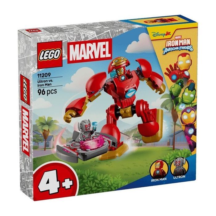 Конструктор LEGO Marvel Альтрон против Железного Человека (11209)