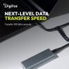 Дата кабель USB-C to USB-C 1.5m USB4 2.0 80G 240W 16K silicone black Digitus (AK-300350-015-S) изображение 7