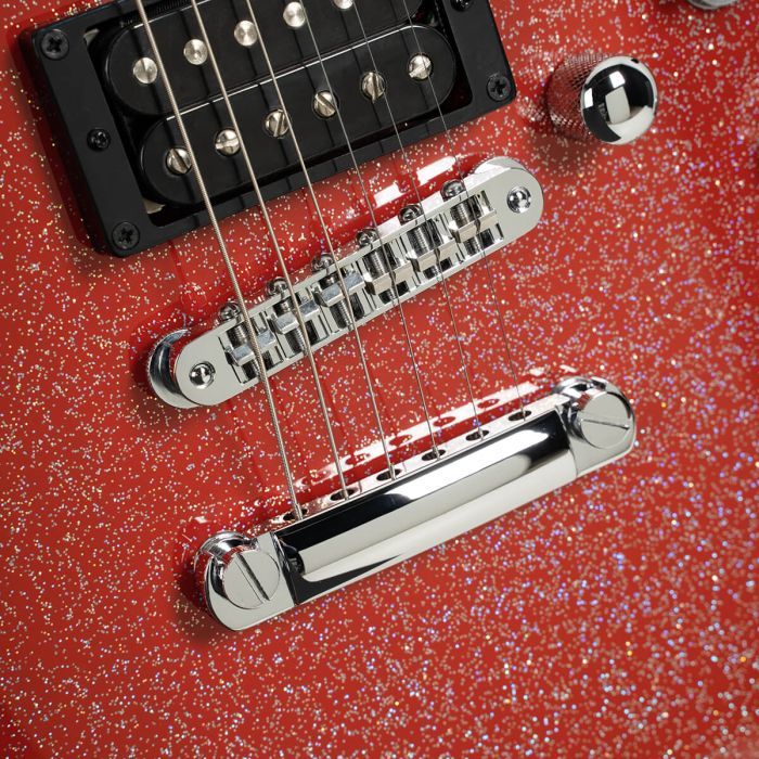 Електрогітара Cort MBM-2H Sustainiac (Red Sparkle) зображення 5