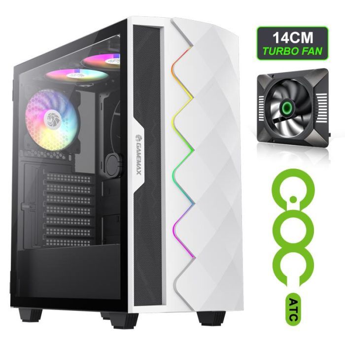 Корпус для ПК Gamemax DIAMOND CP WH зображення 3
