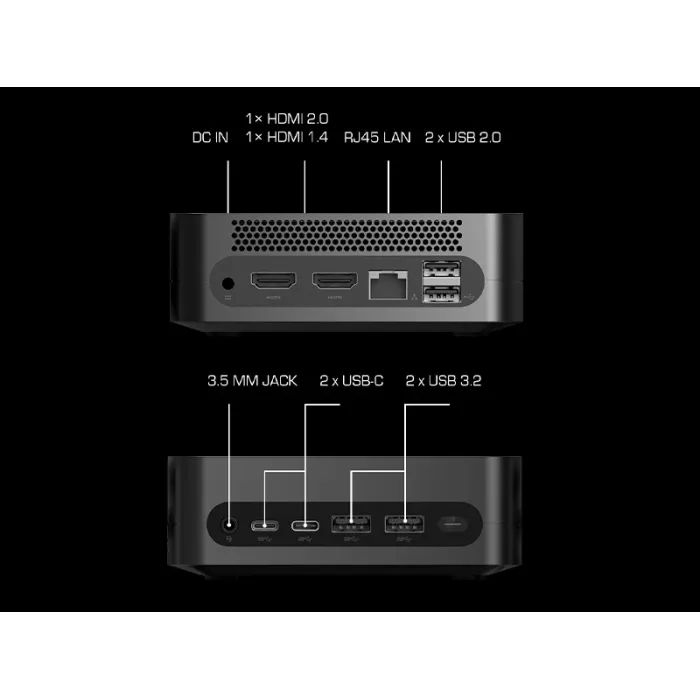 Комп'ютер Prestigio Mini / i3-1215U No RAM&ROM Wi-Fi 6 No OS (PSMPC103) зображення 7