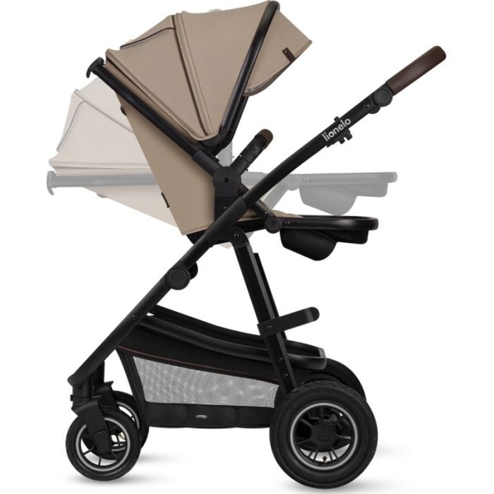 Коляска Lionelo Amber 3 в 1 Beige Sand (LO-AMBER BEIGE SAND (3in1)) изображение 3