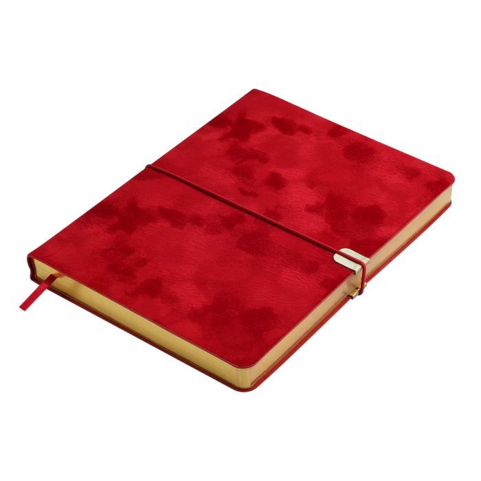 Еженедельник Buromax недатированный VELOUR, A5, красный, штуч.кожа, 336 страниц (BM.20770-05) изображение 4