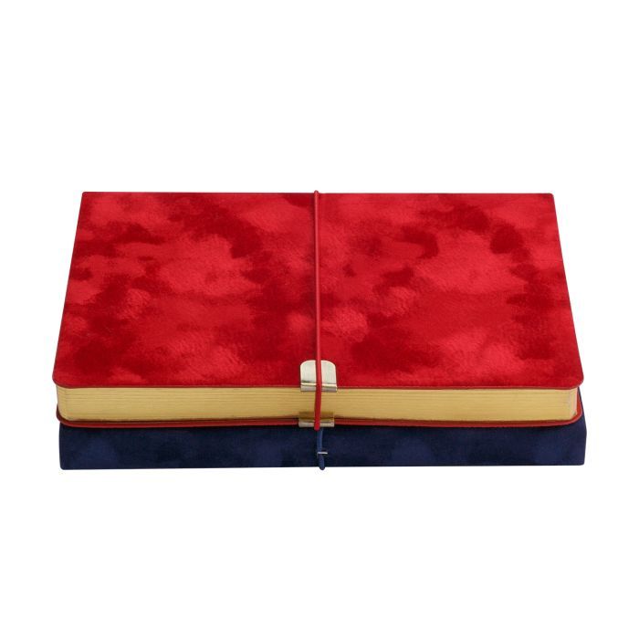 Еженедельник Buromax недатированный VELOUR, A5, красный, штуч.кожа, 336 страниц (BM.20770-05) изображение 5