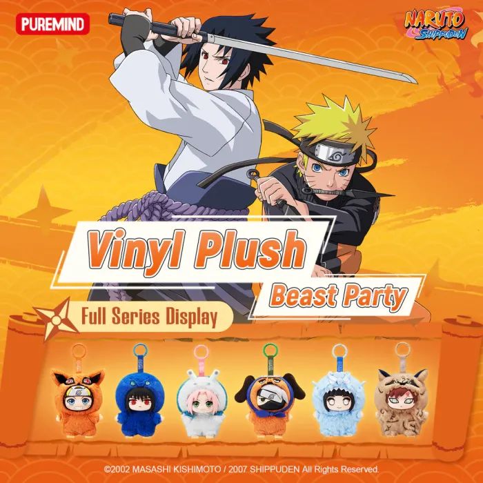 Мягкая игрушка Puremind сюрприз Naruto Vinyl Plush (3126) изображение 2