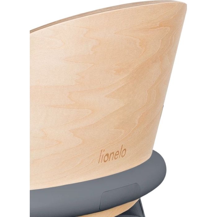 Стульчик для кормления Lionelo CELIA BLACK WOOD (LO-CELIA BLACK WOOD) изображение 7