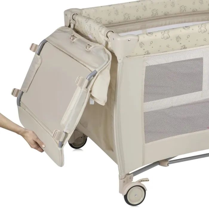 Кроватка Lionelo манеж SVEN PLUS BEIGE OLIVE (LO-SVEN PLUS BEIGE OLIVE) изображение 12