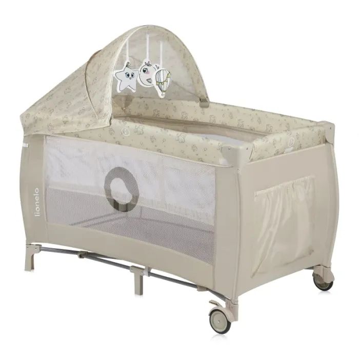 Кроватка Lionelo манеж SVEN PLUS BEIGE OLIVE (LO-SVEN PLUS BEIGE OLIVE) изображение 3