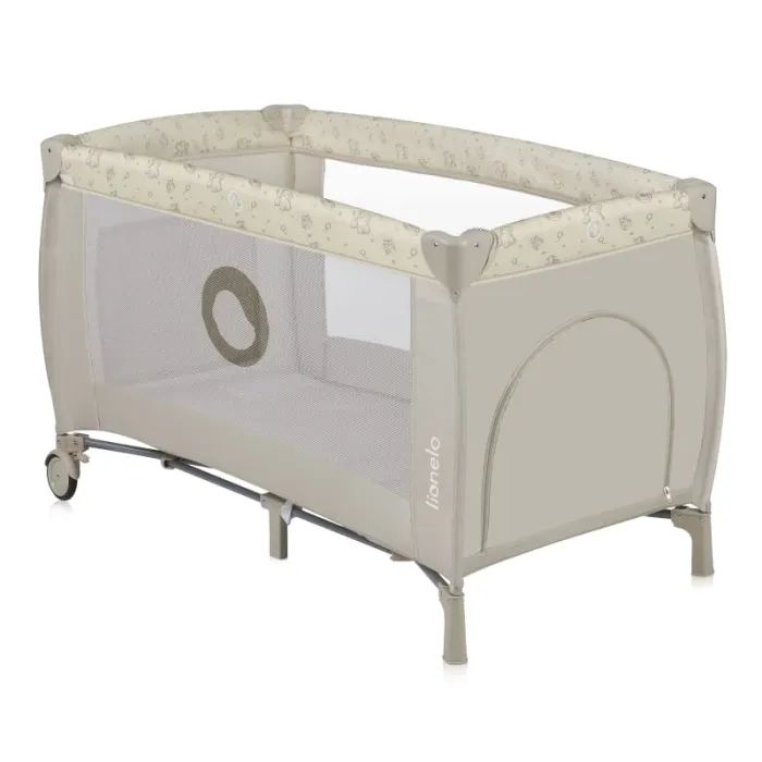 Кроватка Lionelo манеж SVEN PLUS BEIGE OLIVE (LO-SVEN PLUS BEIGE OLIVE) изображение 4