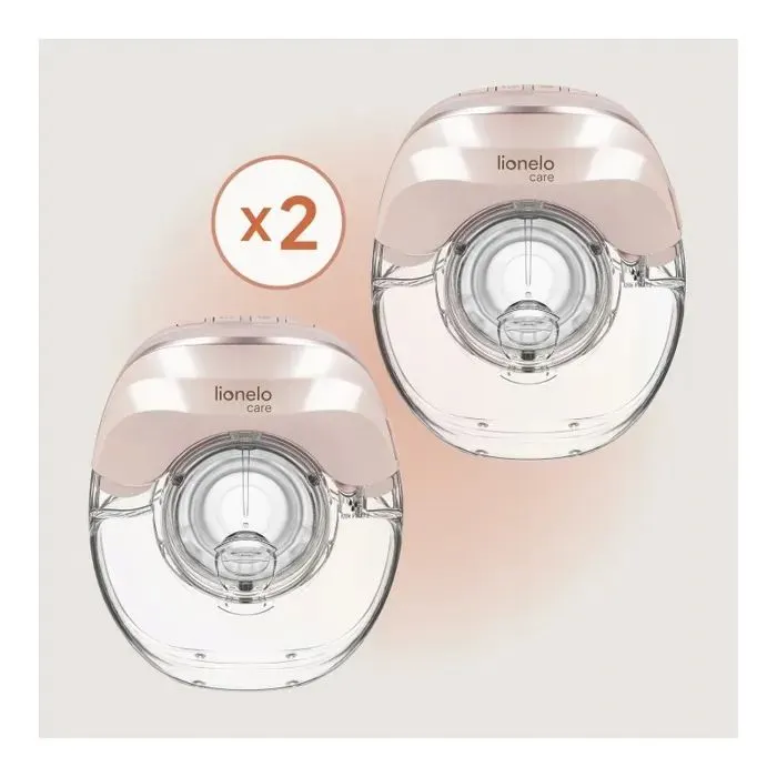 Молокоотсос Lionelo двойной беспроводной трехфазный Lionelo Fidi Free Slim Duo (LOC-FIDI FREE SLIM DUO) изображение 2