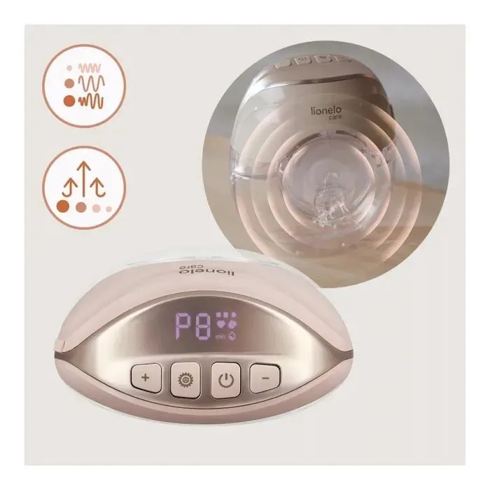 Молокоотсос Lionelo двойной беспроводной трехфазный Lionelo Fidi Free Slim Duo (LOC-FIDI FREE SLIM DUO) изображение 4
