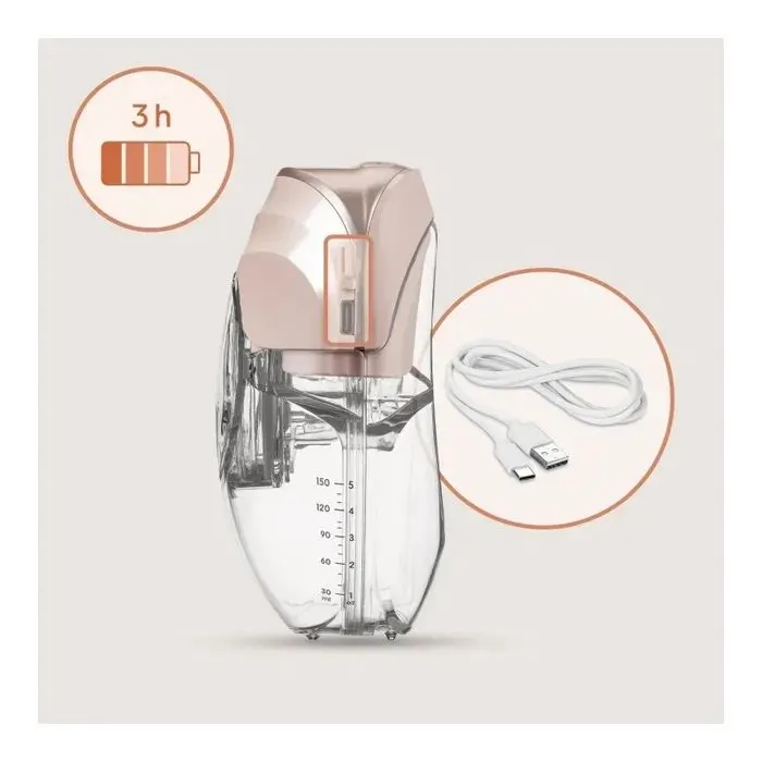 Молокоотсос Lionelo двойной беспроводной трехфазный Lionelo Fidi Free Slim Duo (LOC-FIDI FREE SLIM DUO) изображение 6