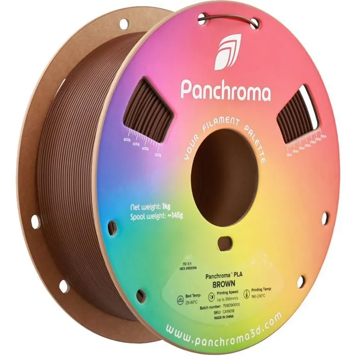 Пластик для 3D-принтера Polymaker PLA Panchroma 1,75mm 1kg Brown (CA19018)