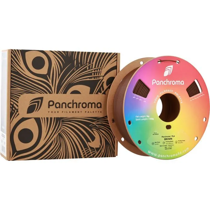 Пластик для 3D-принтера Polymaker PLA Panchroma 1,75mm 1kg Brown (CA19018) изображение 4